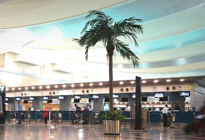 Kahire hava limanı. Terminalin içinde