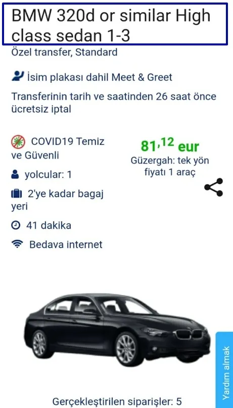 Benzer değiştirme hakkına sahip bir otomobil markası seçmek için seçenekler