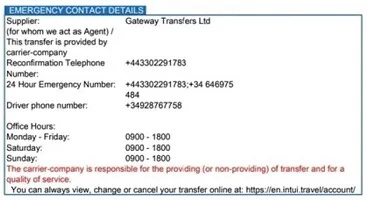 Bir-belge parçası-havaalanından-bir-transfer-sipariş-kuponu